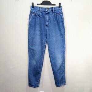 Vintage 70s Wrangler Tapered Jeans Size 14 Medium Wash Western Casual Pants